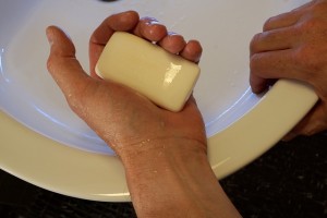 Tisztálkodás kézműves szappannal